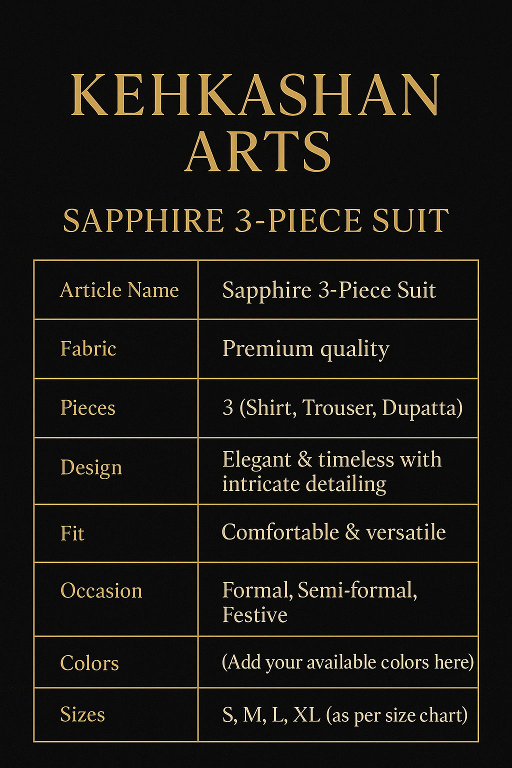 Sapphire-3pc