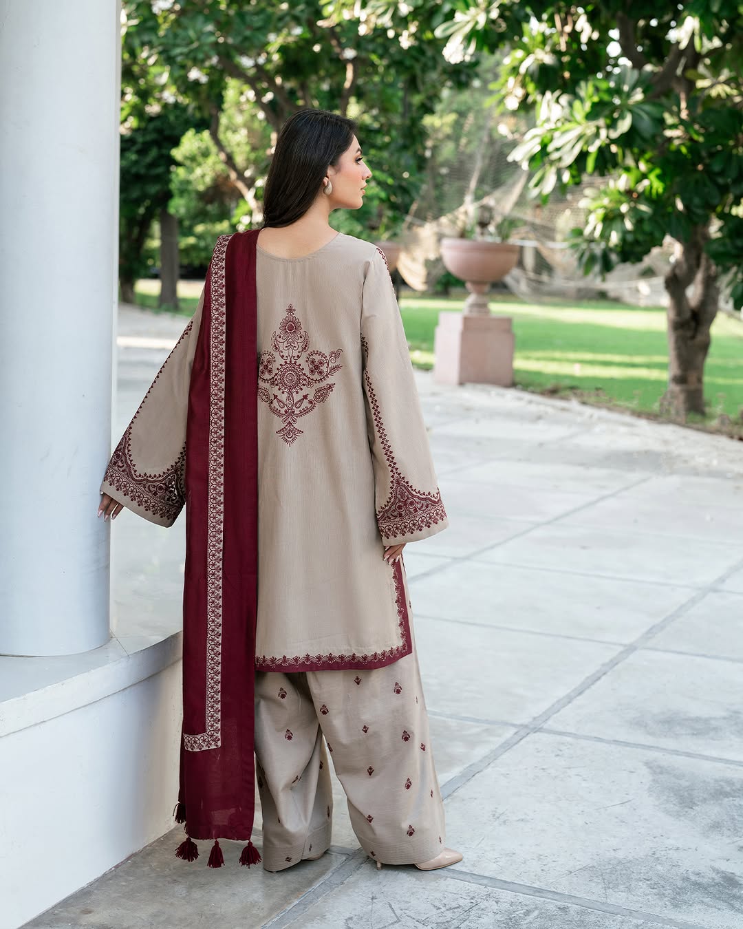 Zara Embroidered - 3 Pieces