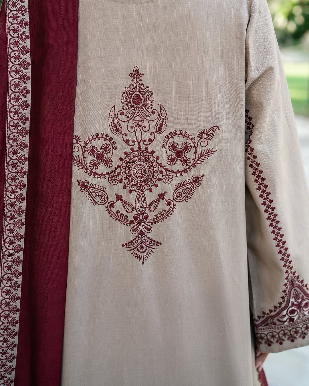 Zara Embroidered - 3 Pieces