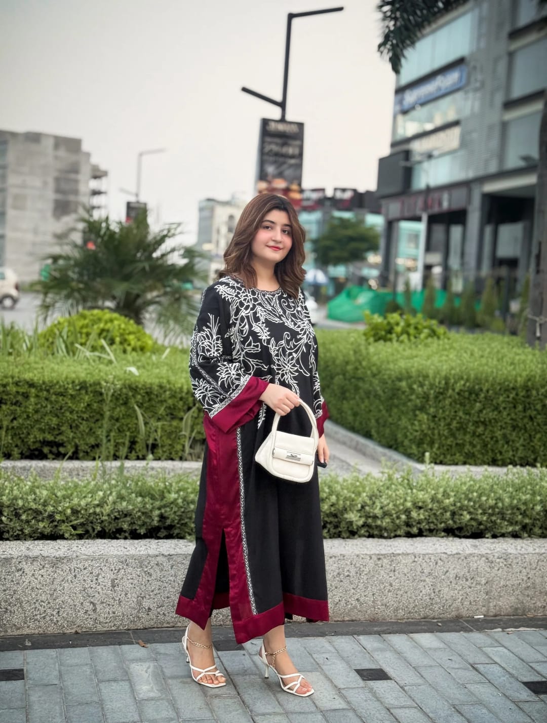 Choclate-Kaftan 3pc