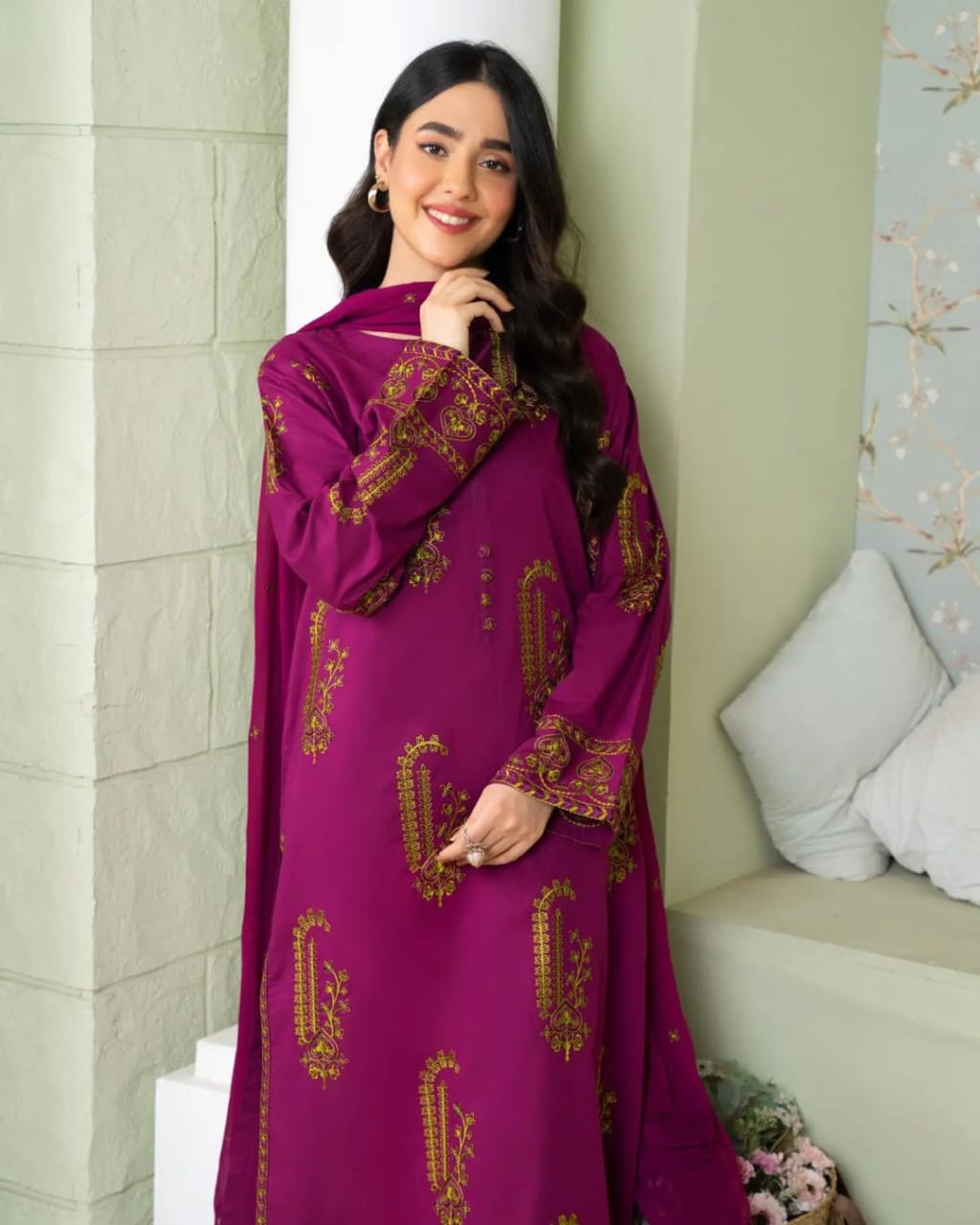 Amber Embroidery 3pc