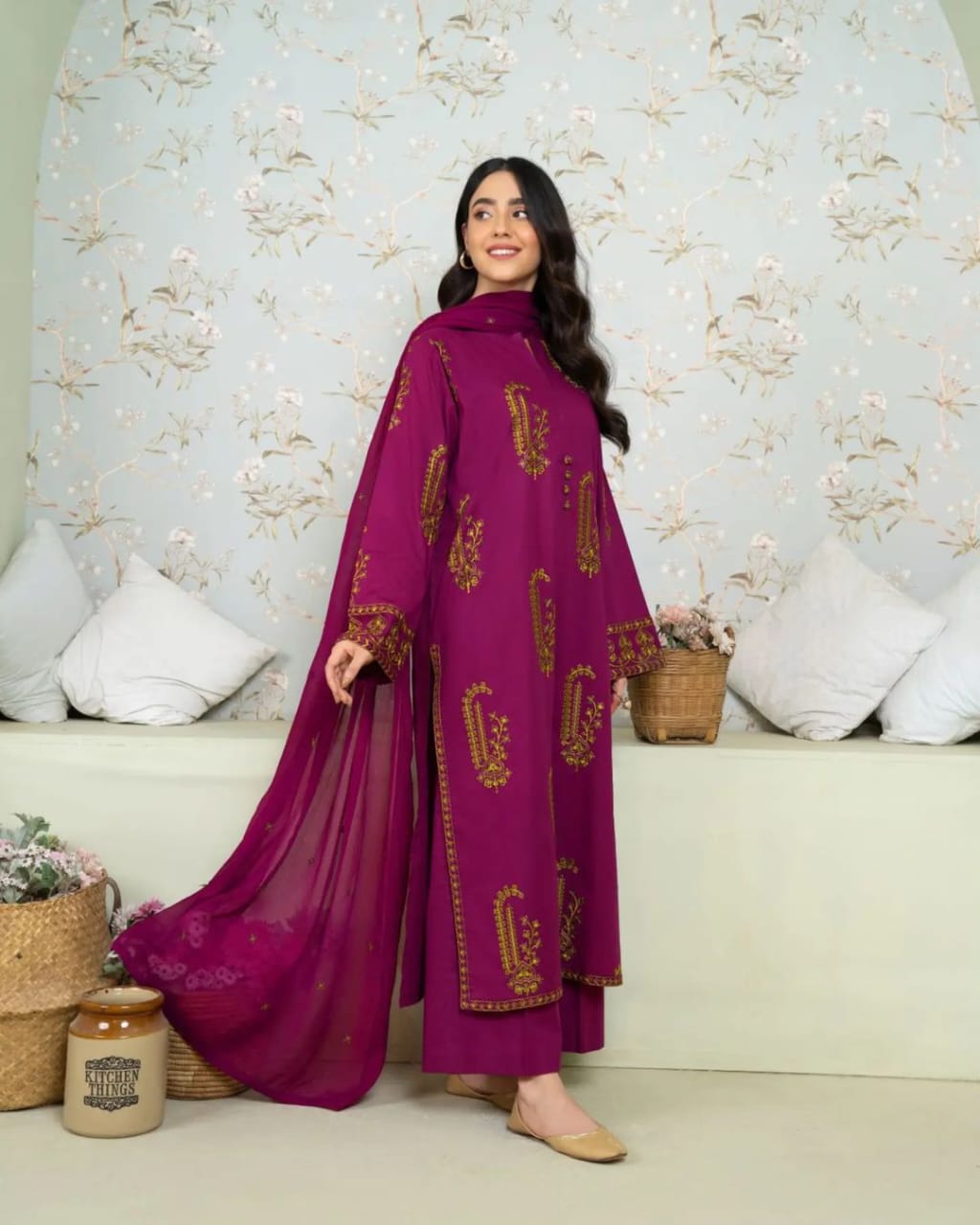 Amber Embroidery 3pc