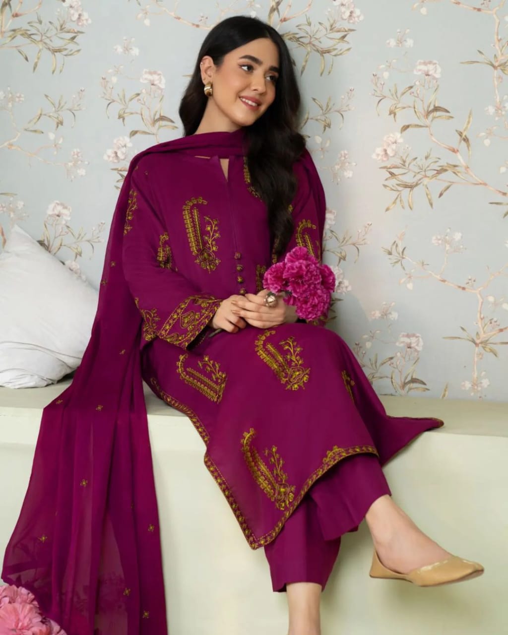 Amber Embroidery 3pc