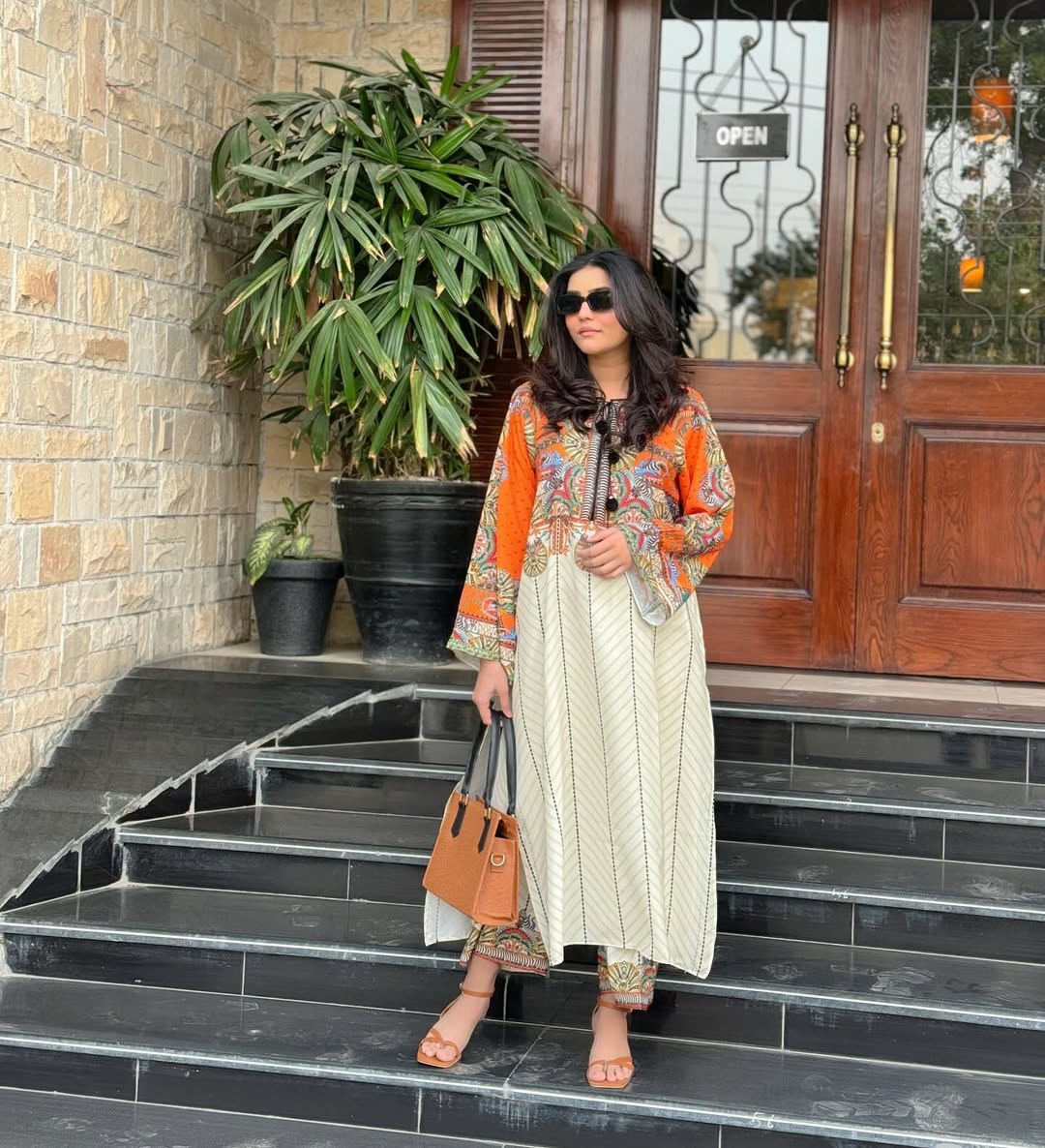 HIRA – Digital Print Stitched 2-Piece