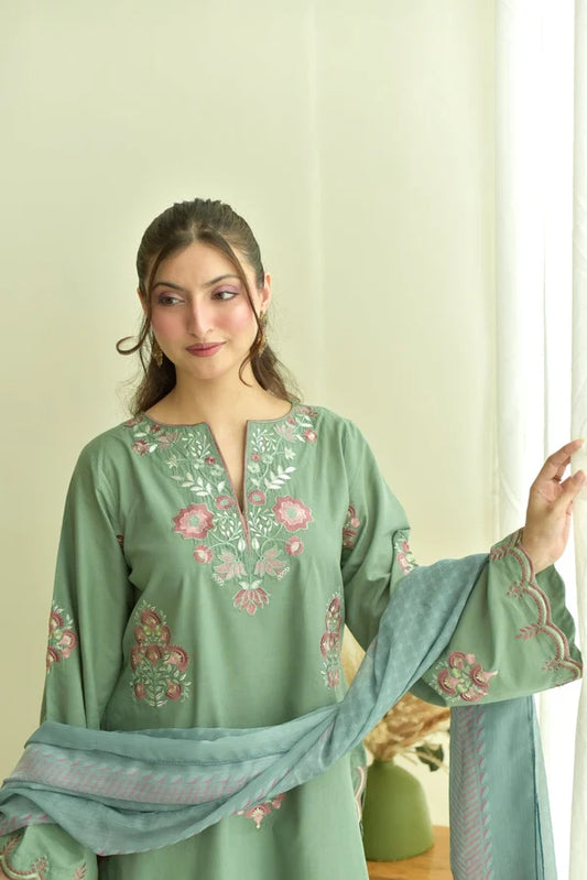 NAINA-3PC EMBROIDERED