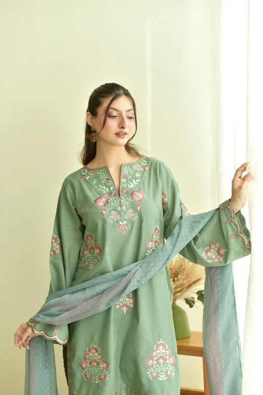 NAINA-3PC EMBROIDERED