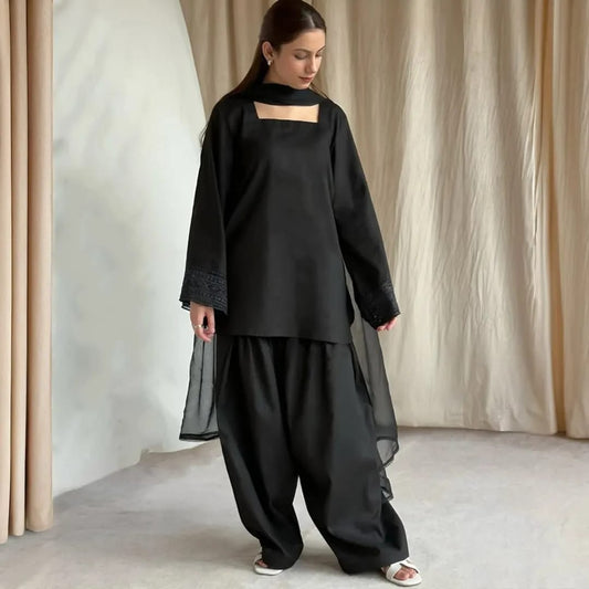 BLACK FARSHI-3PC
