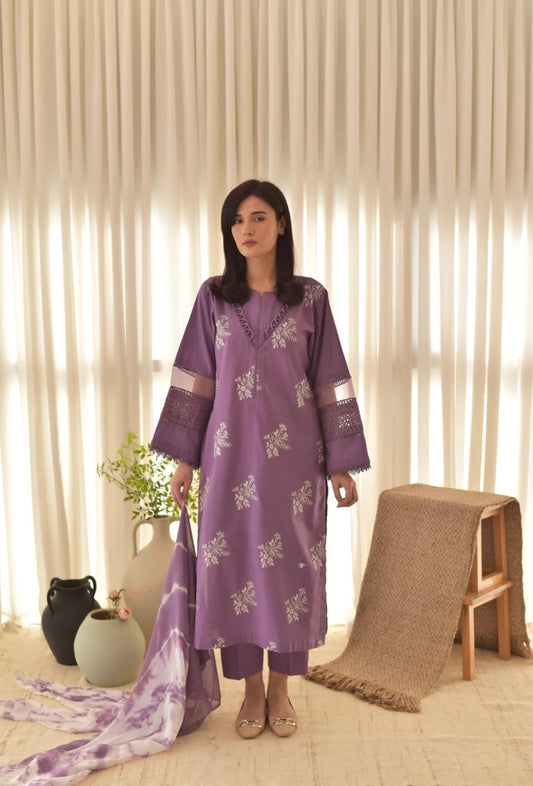 Juliet 3pc embroidered