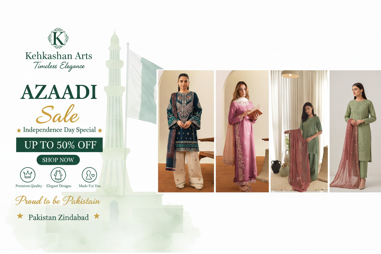 Azaadi Sale Banner - Exact Product Photos