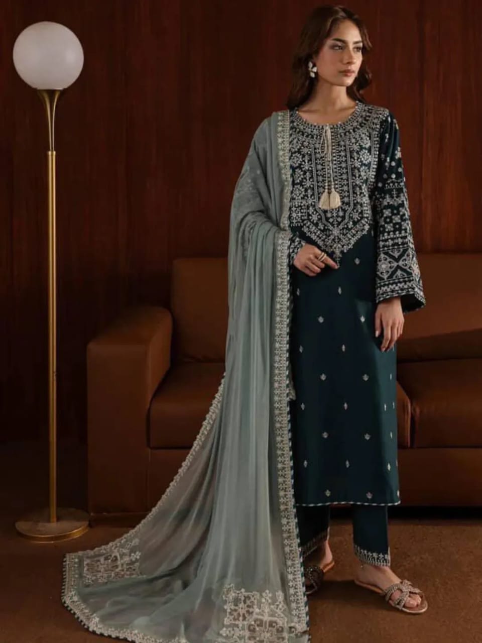 Margrita Embroidered 3pcs