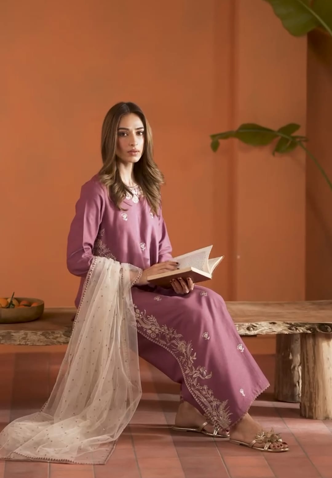 Aura-3pc embroidered