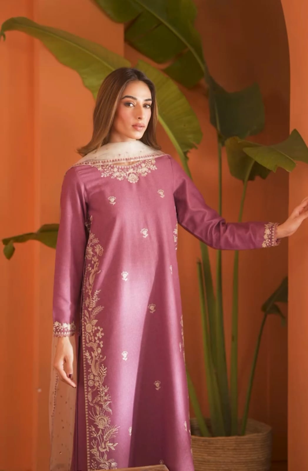 Aura-3pc embroidered